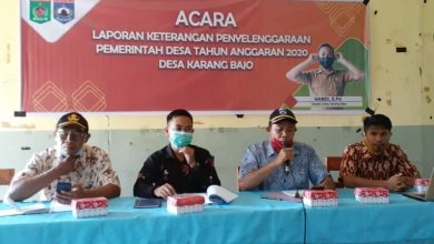 Photo of Pemdes Karang Bajo Kecamatan Bayan Sampaikan LPPD 2020