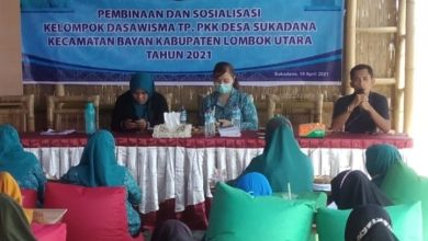 Photo of Rakerda TP PKK Provinsi NTB Sosialisasikan Desawisma Dengan PKK Desa Sukadana