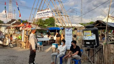 Photo of Dukung Program Kampung Sehat II, Polres Lombok Utara Patroli Lumpia Pastikan Masyarakat Tertib Prokes