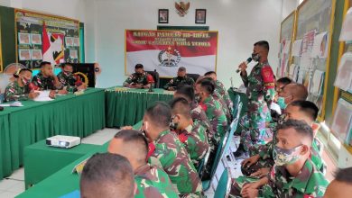 Photo of Dansatgas Pamtas Sektor Timur Manfaatkan Apel Danpos Sebagai Sarana Evaluasi