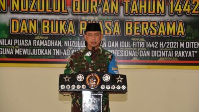 Photo of Hari Ke-17 Bulan Ramadhan, Korem 162/WB Gelar Peringatan Nuzulul Qur’an