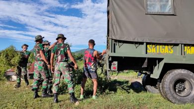 Photo of Dansatgas Pamtas Sektor Timur Ajak Masyarakat Budayakan Jumat Bersih