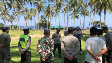 Photo of Wakapolres Kompol Setia Wijatono, SH., Pantau Situasi Objek Wisata di Kabupaten Lombok Utara