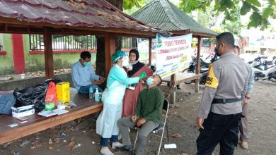 Photo of Kabupaten Lombok Utara Bakal Masuk Zona Merah APH Perketat Penyekatan Di Pospam Perbatasan