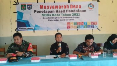 Photo of Desa Karang Bajo Kecamatan Bayan Tetapkan Hasil Pendataan SDGs Tahun 2021