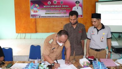 Photo of Musdes Penetapan Data SDGs Desa Akar Akar Tahun 2021
