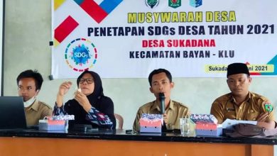 Photo of Desa Sukadana Kecamatan Bayan Lakukan Musdes Penetapan SDGs 2021