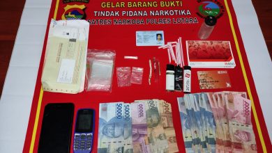 Photo of Hampir Seminggu Sekali SatResnarkoba Lombok Utara Tangkap Pengedar Sabu
