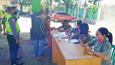 Photo of Gelar Operasi Yustisi di Lombok Utara Sebelas Pelanggar Disidang di Tempat