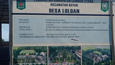 Photo of Bangun Sorga dan Taman Kreatifitas, Kades Loloan Harapkan Ekonomi Warga Pulih Ditahun 2022