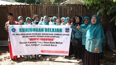 Photo of TP PKK Desa Akar-Akar Lombok Utara Lakukan Kunjungan Ke Desa Persiapan Reban Madani Lombok Barat