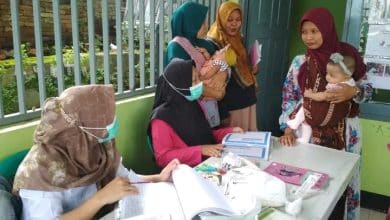 Photo of Pemdes Tanjung Beri Perhatian Posyandu Matahari Lading-Lading Terus Bergerak