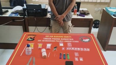 Photo of Sat Narkoba Polres Lombok Utara Tangkap Pengedar Sabu 13,27 Gram Di Bayan