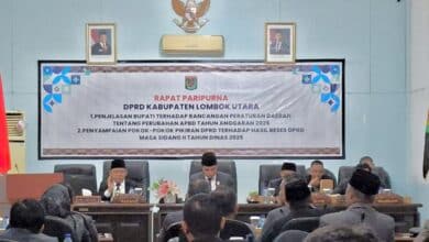 Photo of DPRD Lombok Utara Sidang Paripurna Bahas Perubahan APBD 2025