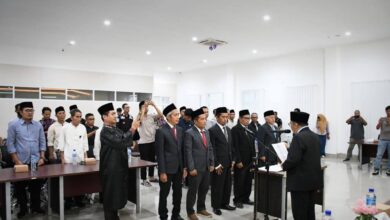 Photo of Bupati Lombok Utara Dr. H. Najmul Akhyar, SH., MH., Lantik Pimpinan Baznas Periode 2025-2030.