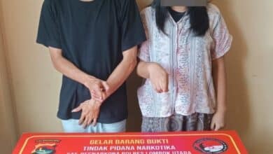 Photo of Polres Lombok Utara Bekuk Dua Pengedar Ekstasi di Gili Trawangan, Amankan 64 Butir Inex