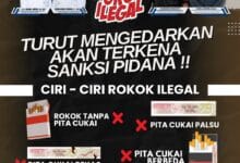 Photo of Gempur Rokok Ilegal Turut Mengedarkan Akan Terkena Sanksi Pidana