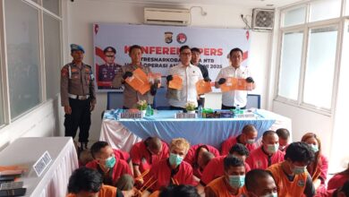 Photo of Polda NTB, Sita Ratusan Gram Sabu dan Ganja Kering Hasil Ops Antik Rinjani 1 Hingga 14 Desember 2025