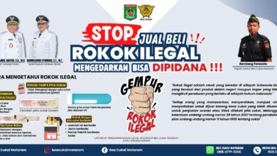 Photo of STOP Jual Beli Rokok Ilegal Mengedarkan Dipidana