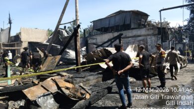 Photo of Si Jago Merah Hanguskan Sejumlah Bangunan Usaha di Gili Trawangan