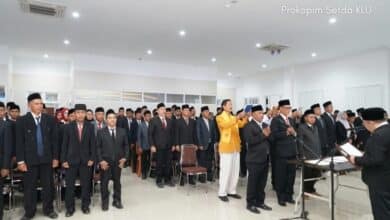 Photo of Bupati Lombok Utara Lantik 101 Pejabat Administrator dan Pengawas