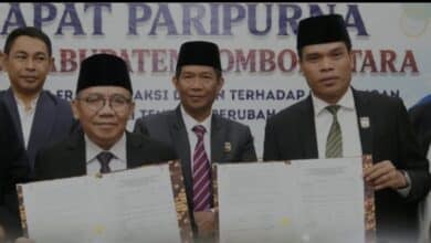Photo of Bupati Lombok Utara Dr. H. Najmul Akhyar, SH., MH., Hadiri Rapat Parperda APBD Tahun 2026