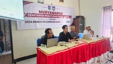 Photo of Desa Gapuk Tetapkan Perdes Ramah Perempuan dan Anak, Langkah Progresif Menuju Tata Kelola Desa Inklusif